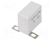 Capacitor: polypropylene; 0.33uF; 2000VDC; 700VAC; Ioper.max: 17A KEMET