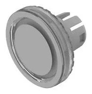 LENS, 19.7MM, PLASTIC, TRANSPARENT