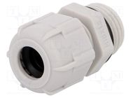 Cable gland; M16; 1.5; IP68; polyamide; grey; UL94V-2 BM GROUP