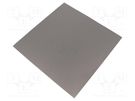 Shielding mat; 240x240x0.5mm; Permeability: 60; self-adhesive KEMET