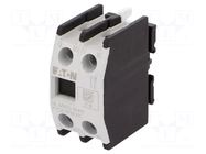 Auxiliary contacts; Leads: screw terminals; front EATON ELECTRIC