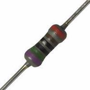 RESISTOR, METAL ALLOY, 100 OHM, 1%