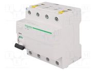 RCD breaker; Inom: 100A; Ires: 100mA; Poles: 4; 400VAC; IP20; 1÷25mm2 SCHNEIDER ELECTRIC
