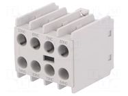 Auxiliary contacts; Leads: screw terminals; front; CTX3 MINI LEGRAND