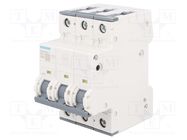 Circuit breaker; 230/400VAC; Inom: 20A; Poles: 3; Charact: C; 10kA SIEMENS