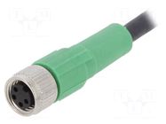 Cable: for sensors/automation; M8; PIN: 4; straight; 3m; plug; 30VDC PHOENIX CONTACT