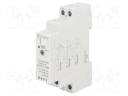 Relay: installation; for DIN rail mounting; -10÷50°C; IP20; 400W FINDER