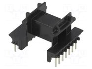 Coil former: with pins; No.of term: 15; Poles number: 1; THT; 7+8 FERYSTER