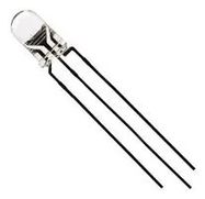 LED, RED, GREEN, 630/530NM, 25DEG, 5MM