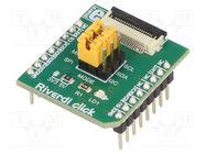 Click board; prototype board; adapter; 3.3VDC,5VDC MIKROE