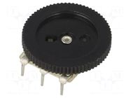 Potentiometer: mounting; single turn,horizontal; 20kΩ; 30mW; ±20% SR PASSIVES