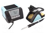 Station: soldering; Station power: 95W; Power: 80W; 50÷450°C; ESD WELLER