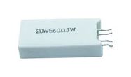 THROUGH HOLE RES, 100R, 20W, WIREWOUND