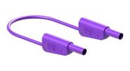 STACK 4MM BANANA PLUG-PLUG/VIOLET/19A/2M