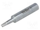 Tip; narrow spade; 1.6x0.4mm; for  soldering iron WELLER