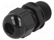 Cable gland; with long thread; M16; 1.5; IP68; polyamide; black LAPP