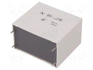 Capacitor: polypropylene; 20uF; THT; ESR: 1.9mΩ; C4AT; ±5%; 600VDC KEMET