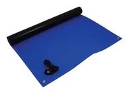ESD BENCH MAT, BLUE, RUBBER, 1.21M