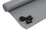 ESD BENCH MAT, GREY, RUBBER, 1.21M