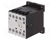 Contactor: 3-pole; NO x3; Auxiliary contacts: NO; 12VDC; 9A; BG LOVATO ELECTRIC