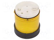 Yellow; bulb BA15D; 24÷48VDC; 24VAC; IP65; Ø70mm; Harmony XVB SCHNEIDER ELECTRIC