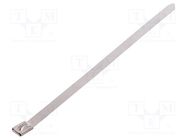 Cable tie; L: 200mm; W: 7.9mm; stainless steel AISI 304; 1112N RAYCHEM RPG