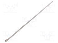 Cable tie; L: 260mm; W: 4.6mm; stainless steel AISI 304; 445N RAYCHEM RPG