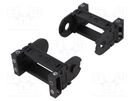 Bracket; 2400/2500; rigid; 2500.05 AG; for cable chain IGUS