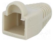 RJ45 plug boot; 5.8mm; grey LOGILINK