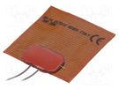 Heating mat; polyamide; 50x50mm; 28V; 20W; -20÷250°C; 2.5W/cm2 SEDES GROUP