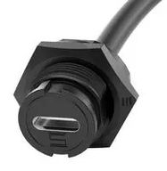 USB CBL, SEALED TYP C RCPT-CIRC RCPT