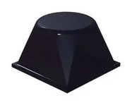 BUMPER / FEET, ROUND/BLACK/20.6 X 13.2MM
