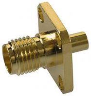 RF/COAXIAL, SMA JACK, STRAIGHT, 50 OHM, SOLDER