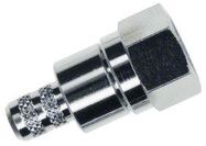 RF/COAXIAL, F PLUG, STRAIGHT, 75 OHM, CRIMP