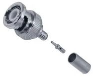 RF COAXIAL, BNC, STRAIGHT PLUG, 50OHM