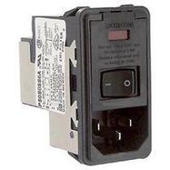 POWER ENTRY MODULE, 10A, 500UA