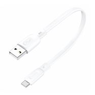 USB-A - USB-C cable Foneng X107 3A, 0.25m (white), Foneng