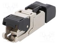 Connector: RJ45; plug; PIN: 8; Cat: 5e; shielded; Layout: 8p8c; 5÷9mm LAPP