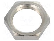 Nut; M12; brass; 15mm; Thread: metric; Pitch: 1.5; Plating: nickel BM GROUP