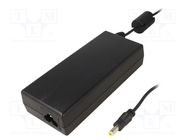 Power supply: switched-mode; 24VDC; 3.75A; Out: 5,5/2,1; 90W SUNNY