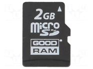 Memory card; industrial; microSD,MLC; 2GB; 0÷70°C GOODRAM INDUSTRIAL