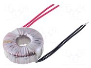 Transformer: toroidal; 100VA; 230VAC; 21V; 4.76A; Leads: cables INDEL