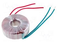 Transformer: toroidal; 100VA; 230VAC; 28V; 3.57A; Leads: cables INDEL