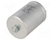 Capacitor: polypropylene; 3uF; Leads: M6 screws; ESR: 2mΩ; M8 screw KEMET