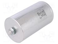 Capacitor: polypropylene; 100uF; Leads: M10 screws; ESR: 5mΩ; ±5% KEMET