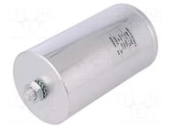 Capacitor: polypropylene; 100uF; 600VDC; 330VAC; Ioper.max: 32A KEMET