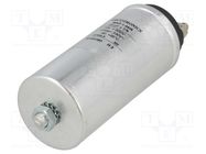 Capacitor: polypropylene; 20uF; Leads: M6 screws; ESR: 4mΩ; ±5% KEMET