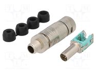 Plug; M12; PIN: 8; male; X code-ProfiNET; preLink HARTING