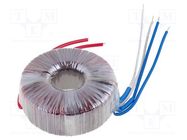 Transformer: toroidal; 200VA; 230VAC; 28V; 28V; 3.57A; 3.57A; H: 50mm INDEL