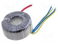 Transformer: toroidal; 300VA; 230VAC; 17V; 17V; 8.82A; 8.82A; H: 58mm INDEL